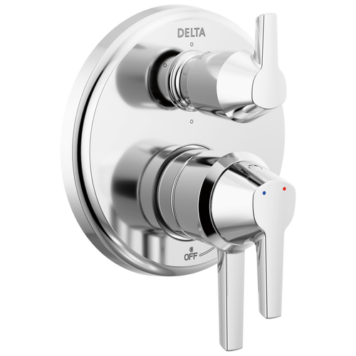 Delta Galeon 17 Series Integrated Diverter Trim - 6 Setting in Lumicoat Chrome Finish - T27971-PR