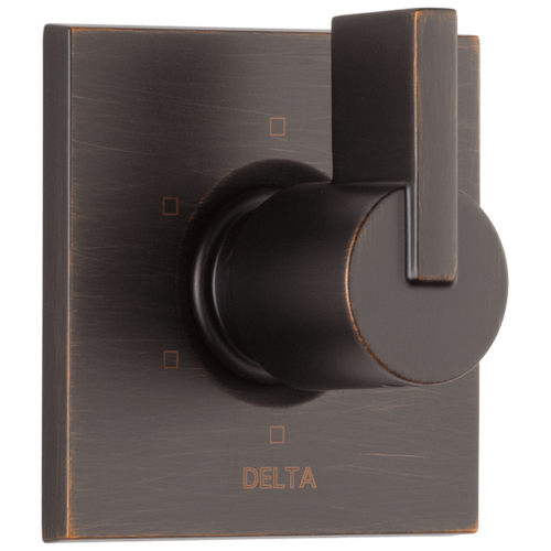 Delta Vero 6-Setting 3-Port Diverter Trim in Venetian Bronze Finish - T11953-RB