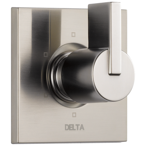Delta Vero 6-Setting 3-Port Diverter Trim in Stainless Finish - T11953-SS