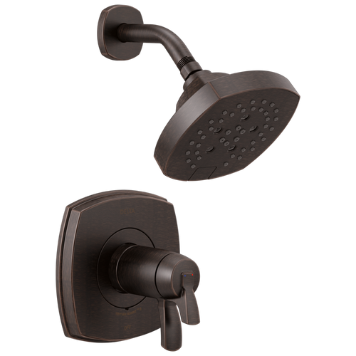 Delta Stryke 17 Thermostatic Shower Only in Venetian Bronze Finish - T17T276-RB Delta Stryke 17 Thermostatic Shower Only in Venetian Bronze Finish - T17T276-RB