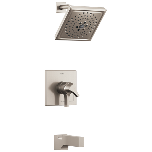 Delta Zura Monitor 17 Series H2OKinetic Tub & Shower Trim in Stainless Finish - T17474-SS