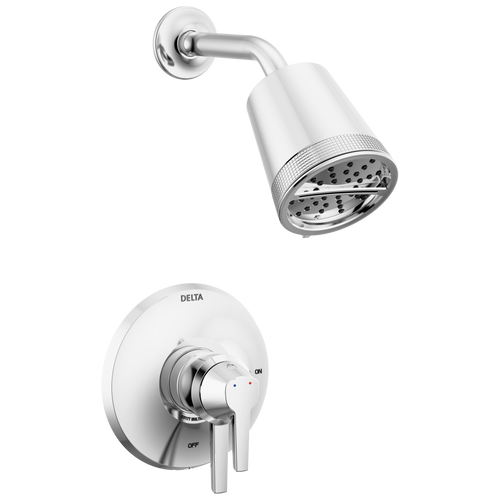 Delta Galeon 17 Series Shower Trim with Cylinder SH in Lumicoat Chrome Finish - T17271-PR