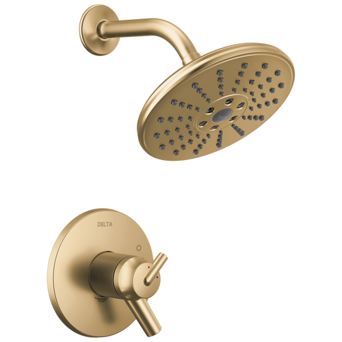 Delta Trinsic TempAssure 17T Series H2OKinetic Shower Trim in Champagne Bronze Finish - T17T259-CZH2O