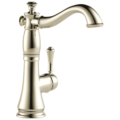 Delta Cassidy Single Handle Bar / Prep Faucet in Polished Nickel Finish - 1997LF-PN