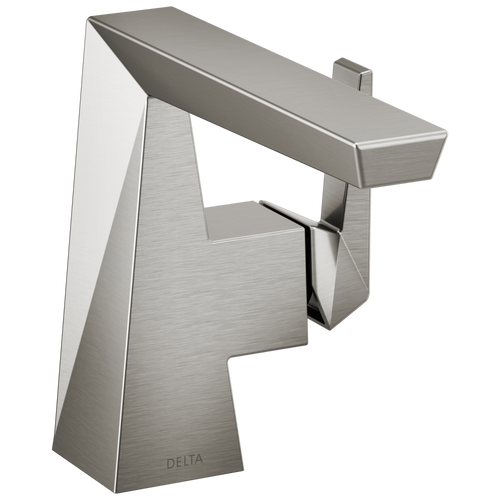 Delta Trillian Single Handle Bathroom Faucet in Lumicoat Stainless Finish - 543-SS-PR-LPU-DST