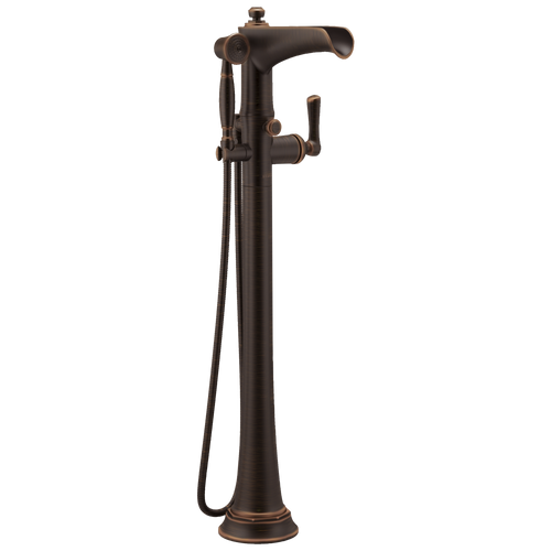 Brizo Rook T70360-PC Two-Handle Tub Filler Trim Kit with Lever Handles Chrome