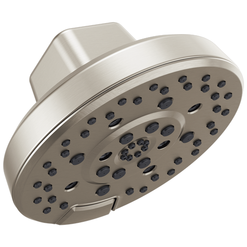 Brizo Levoir H2OKinetic Round Multi-Function Shower Head in Luxe Nickel Finish - 87498-NK Brizo Levoir H2OKinetic Round Multi-Function Shower Head in Luxe Nickel Finish - 87498-NK