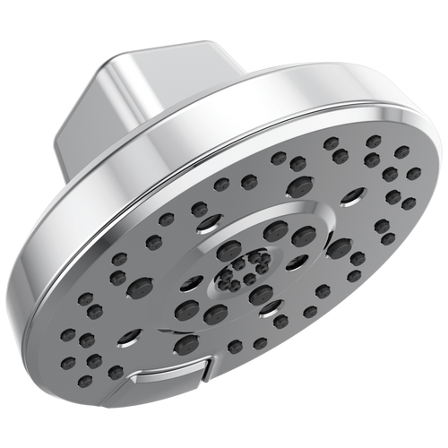 Brizo Levoir H2OKinetic Round Multi-Function Shower Head in Chrome Finish - 87498-PC Brizo Levoir H2OKinetic Round Multi-Function Shower Head in Chrome Finish - 87498-PC
