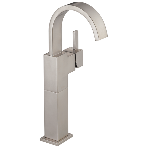 Delta 754LF Victorian Single Handle Centerset Lavatory Faucet with Riser - Less Pop-Up CHROME Delta 754LF Victorian Single Handle Centerset Lavatory Faucet with Riser - Less Pop-Up CHROME