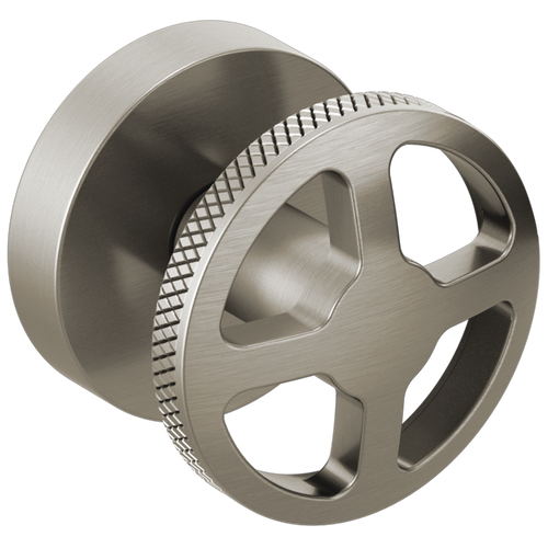 Brizo Litze Two-Handle Wall Mount Tub Filler Wheel Handle Kit in Luxe Nickel Finish - HW70432-NK