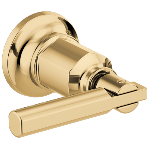 Brizo Invari Two-Handle Wall Mount Tub Filler Lever Handle Kit in Polished Gold Finish - HL70476-PG
