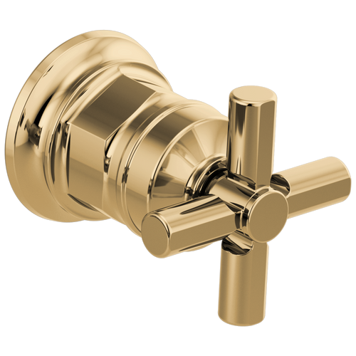 Brizo Invari Wall Mount Lavatory Cross Handle Kit in Polished Gold Finish - HX5876-PG