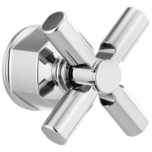 Brizo Invari Pressure Balance Valve Trim Cross Handle Kit in Chrome Finish - HX60P76-PC