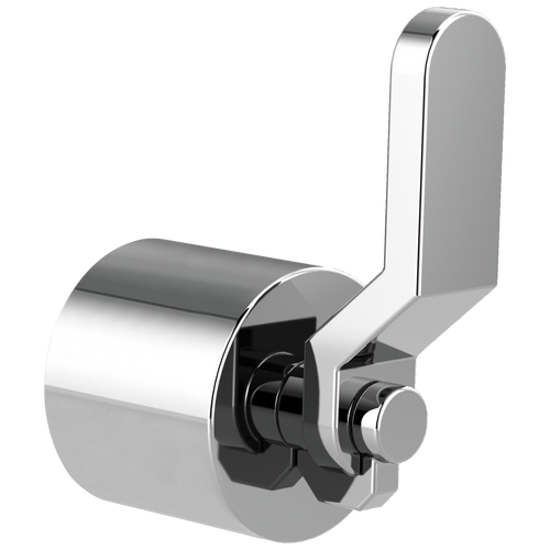 Brizo Litze Single-Handle Floor Mount Tub Filler Industrial Lever Handle Kit in Chrome Finish - HL7034-PC