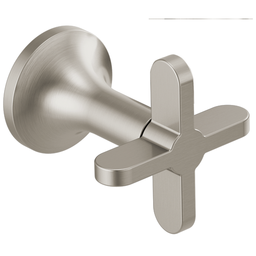 Brizo Odin Wall Mount Tub Filler Cross Handles in Brushed Nickel Finish - HX70475-BN