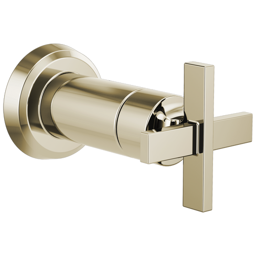 Brizo Levoir Sensori Volume Control Trim Cross in Polished Nickel Finish - T66698-PN Brizo Levoir Sensori Volume Control Trim Cross in Polished Nickel Finish - T66698-PN