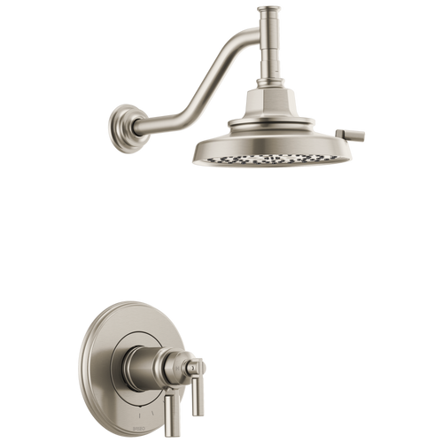 Brizo Invari Tempassure Thermostatic Shower Only Trim in Luxe Nickel Finish - T60276-NK