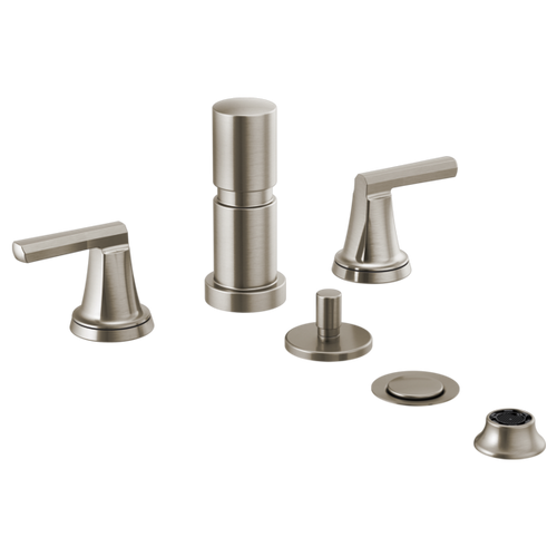 Brizo Levoir Bidet Faucet - Less Handles in Luxe Nickel Finish - 68498-NKLHP Brizo Levoir Bidet Faucet - Less Handles in Luxe Nickel Finish - 68498-NKLHP