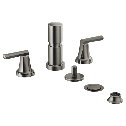 Brizo Levoir Bidet Faucet - Less Handles in Luxe Steel Finish - 68498-SLLHP Brizo Levoir Bidet Faucet - Less Handles in Luxe Steel Finish - 68498-SLLHP