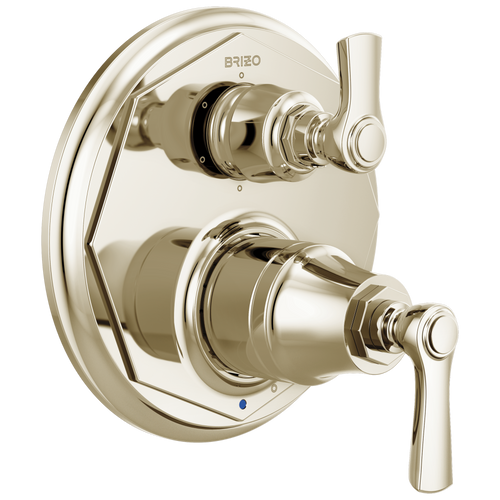 Brizo Rook Pressure Balance Valve with Integrated 6-Function Diverter Trim in Polished Nickel Finish - T75P660-PN Brizo Rook Pressure Balance Valve with Integrated 6-Function Diverter Trim in Polished Nickel Finish - T75P660-PN