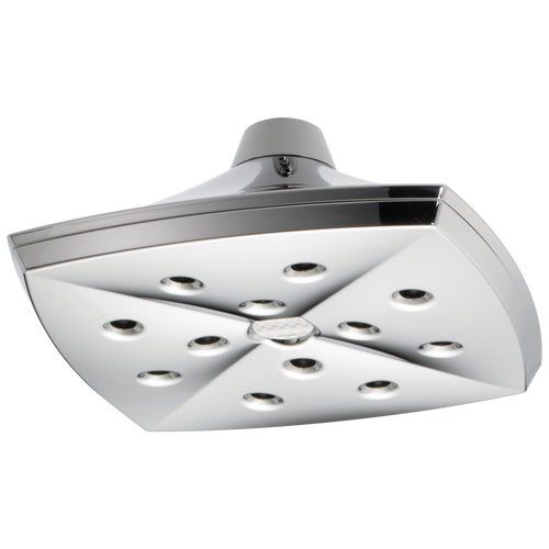 Brizo Charlotte 81385-PN-2.5 H2Okinetic Square Raincan Showerhead Polished Nickel Brizo Charlotte 81385-PN-2.5 H2Okinetic Square Raincan Showerhead Polished Nickel