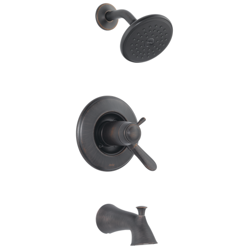 Delta T17T438-SS Lahara TempAssure(R) 17T Series Tub and Shower Trim STAINLESS