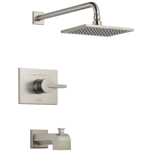 Delta T14453-SSH2O Vero Monitor(R) 14 Series Tub and Shower Trim STAINLESS Delta T14453-SSH2O Vero Monitor(R) 14 Series Tub and Shower Trim STAINLESS
