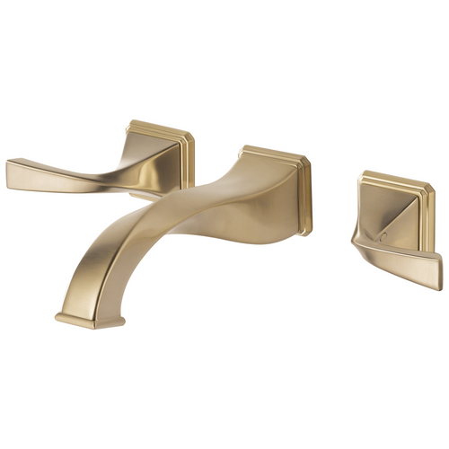 Brizo Virage 65830LF-PC-ECO Two Handle Wall-Mount Lavatory Faucet Chrome 1.2GPM