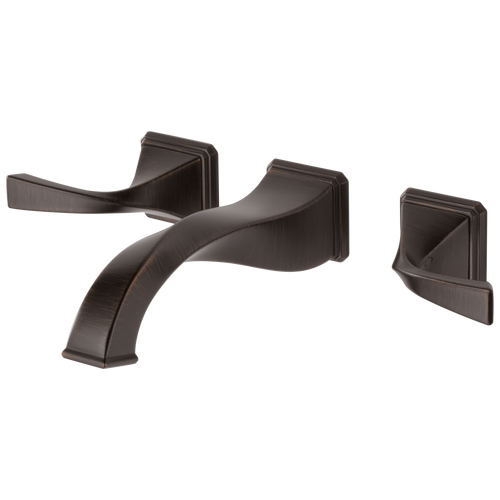 Brizo 65836LF-BN Tresa Two Handle Wall-mount Faucet Brushed Nickel 1.5GPM