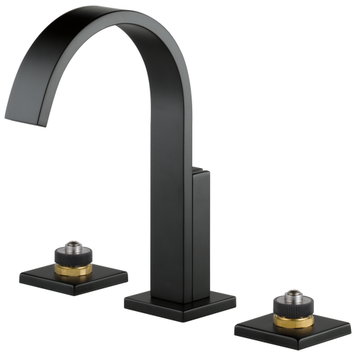 Brizo Siderna 65380LF-BNLHP-ECO Widespread Lavatory Faucet - Less Handles Brushed Nickel 1.2GPM