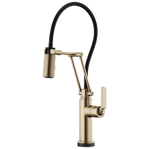 Brizo Litze 64244LF-PC SmartTouch Articulating Faucet with Industrial Handle Chrome Brizo Litze 64244LF-PC SmartTouch Articulating Faucet with Industrial Handle Chrome