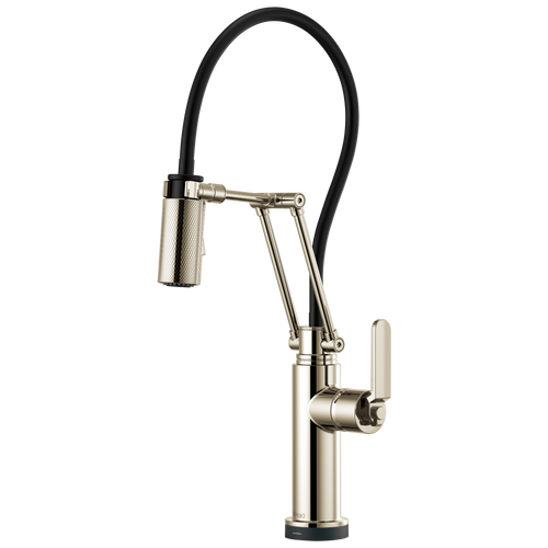 Brizo Litze 64244LF-SS SmartTouch Articulating Faucet with Industrial Handle Stainless Brizo Litze 64244LF-SS SmartTouch Articulating Faucet with Industrial Handle Stainless