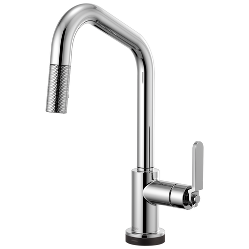 Brizo Litze 64064LF-PN SmartTouch Pull-Down Faucet with Angled Spout and Industrial Handle Polished Nickel Brizo Litze 64064LF-PN SmartTouch Pull-Down Faucet with Angled Spout and Industrial Handle Polished Nickel