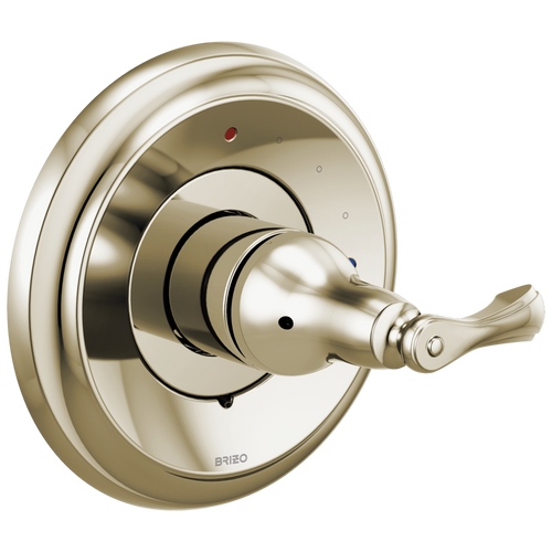 Brizo Charlotte T60P085-PNCO Pressure Balance Valve Only Trim Cocoa Bronze and Polished Nickel