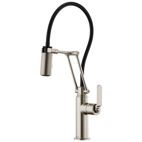 Brizo Litze 64043LF-BLGL SmartTouch Pull-Down Faucet with Arc Spout and Knurled Handle Matte Black/Luxe Gold Brizo Litze 64043LF-BLGL SmartTouch Pull-Down Faucet with Arc Spout and Knurled Handle Matte Black/Luxe Gold