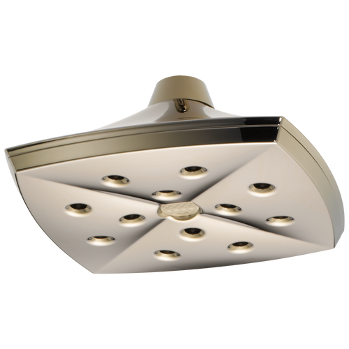 Brizo 81385-PNCO Charlotte Ceiling Mount Raincan Showerhead With H2okinetic Technology Cocoa Bronze/Polished Nickel Brizo 81385-PNCO Charlotte Ceiling Mount Raincan Showerhead With H2okinetic Technology Cocoa Bronze/Polished Nickel