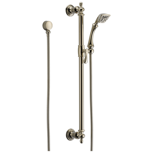 Brizo 85785-PNCO Charlotte Slide Bar Handshower Cocoa Bronze/Polished Nickel