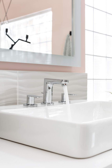 Grohe Eurosmart Cosmopolitan 2019900A 8-inch Widespread 2-Handle S-Size Bathroom Faucet 1.2 GPM in Grohe Chrome