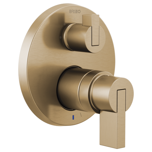 Brizo Litze Pressure Balance Valve with Integrated 3-Function Diverter Trim - Less Handles