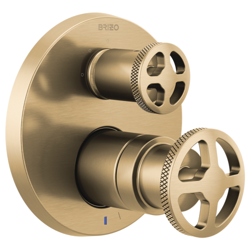 Brizo Litze Pressure Balance Valve with Integrated 3-Function Diverter Trim - Less Handles