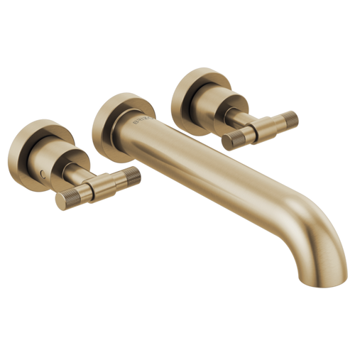 Brizo Litze Two-Handle Wall Mount Tub Filler - Less Handles