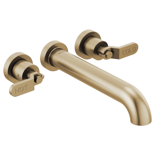 Brizo Litze Two-Handle Wall Mount Tub Filler - Less Handles