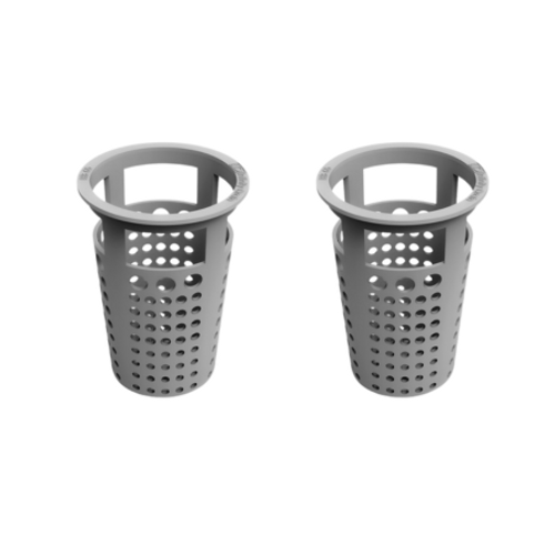 Infinity Drain HB 65 2" Basket Strainer - 2 Pack