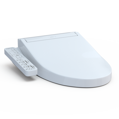 Toto C2 Elongated Washlet Bidet Toilet Seat with PREMIST and EWATER+ Wand Cleaning - Cotton White - 10 Pack