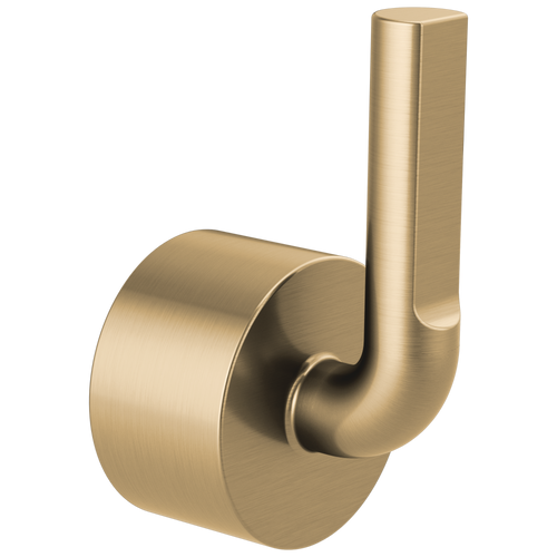 Brizo Litze Single-Handle Floor Mount Tub Filler Notch Lever Handle Kit in Luxe Gold Finish - HL7039-GL