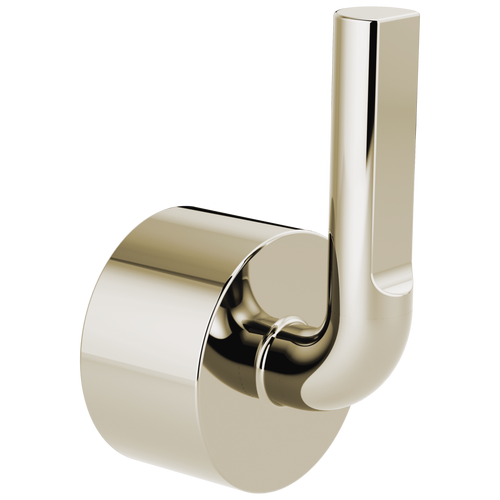 Brizo Litze Single-Handle Floor Mount Tub Filler Notch Lever Handle Kit in Polished Nickel Finish - HL7039-PN