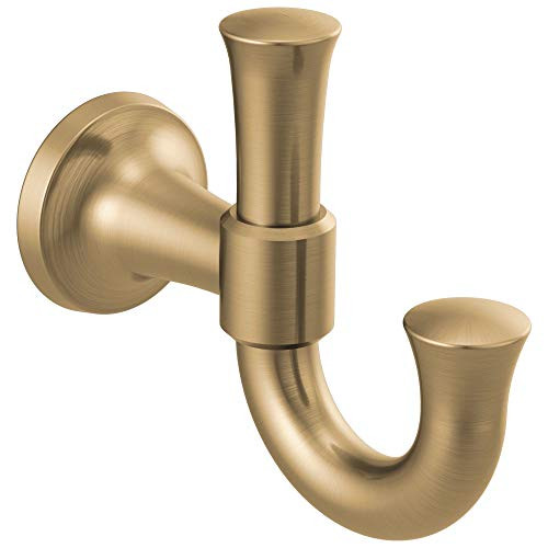 Delta Dorval Robe Hook in Champagne Bronze Finish - 75635-CZ - 2 pack