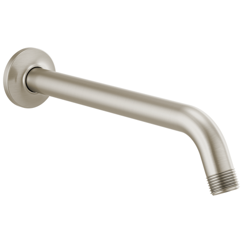 Brizo Kintsu 10" Shower Arm & Flange in Luxe Nickel Finish - 83806-NK