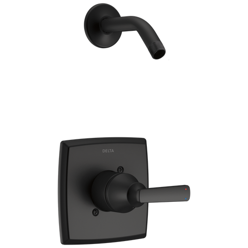 Delta Ashlyn Monitor 14 Series Shower Trim - Less Head in Matte Black Finish - T14264-BLLHD