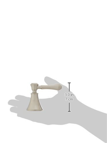 Delta Cassidy H297SS Metal Lever Handle Set - Deck Mount Bathroom & Bidet in Stainless Finish